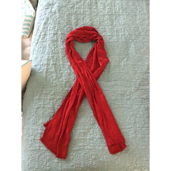 Max Edition Ruby Red Scarf 20in x 70in - Picture 1 of 4